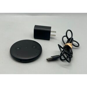 Amazon Echo Input Voice Control Speakers - Black - Tested